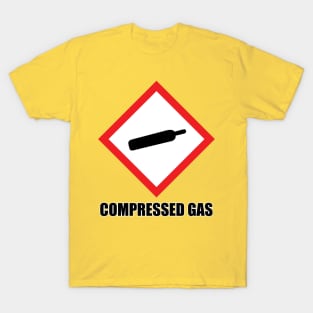 warning: compressed gas T-Shirt